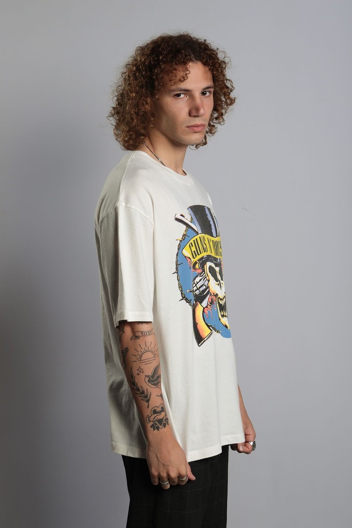 ''Guns'n Roses'' Vintage Oversize Rock T-shirt
