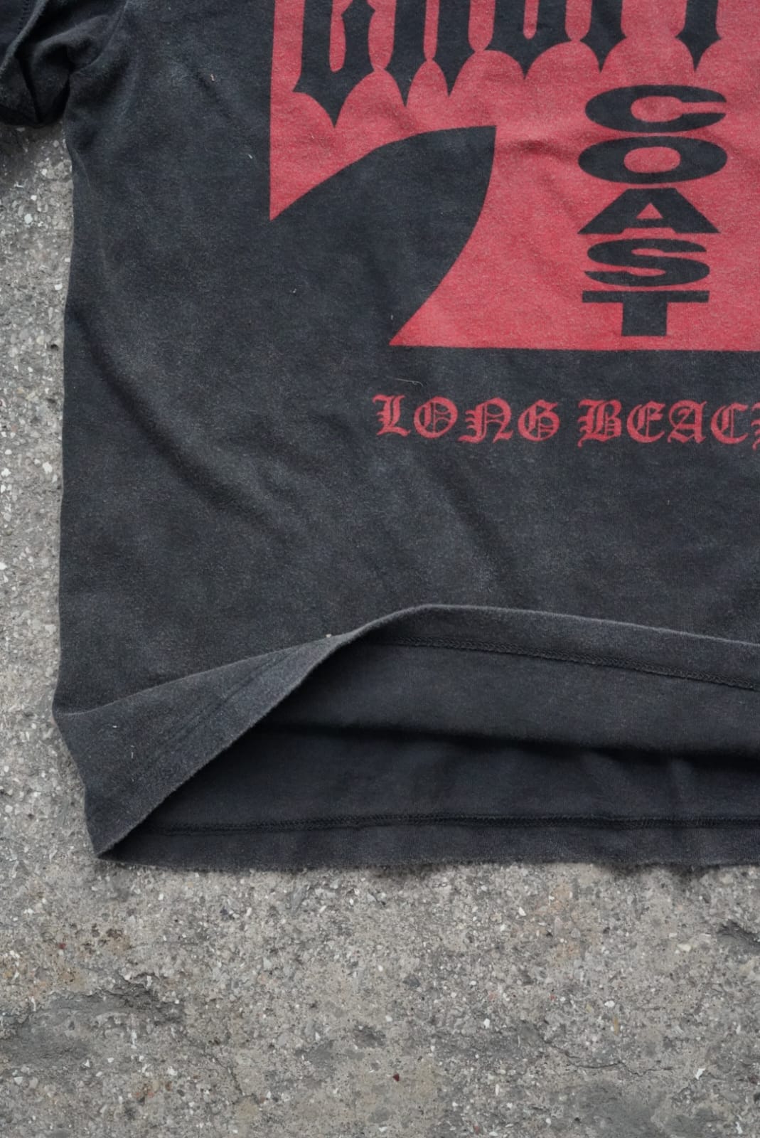 West Coast Choppers '' Hot Road'' Oversize Yıkamalı T-shirt