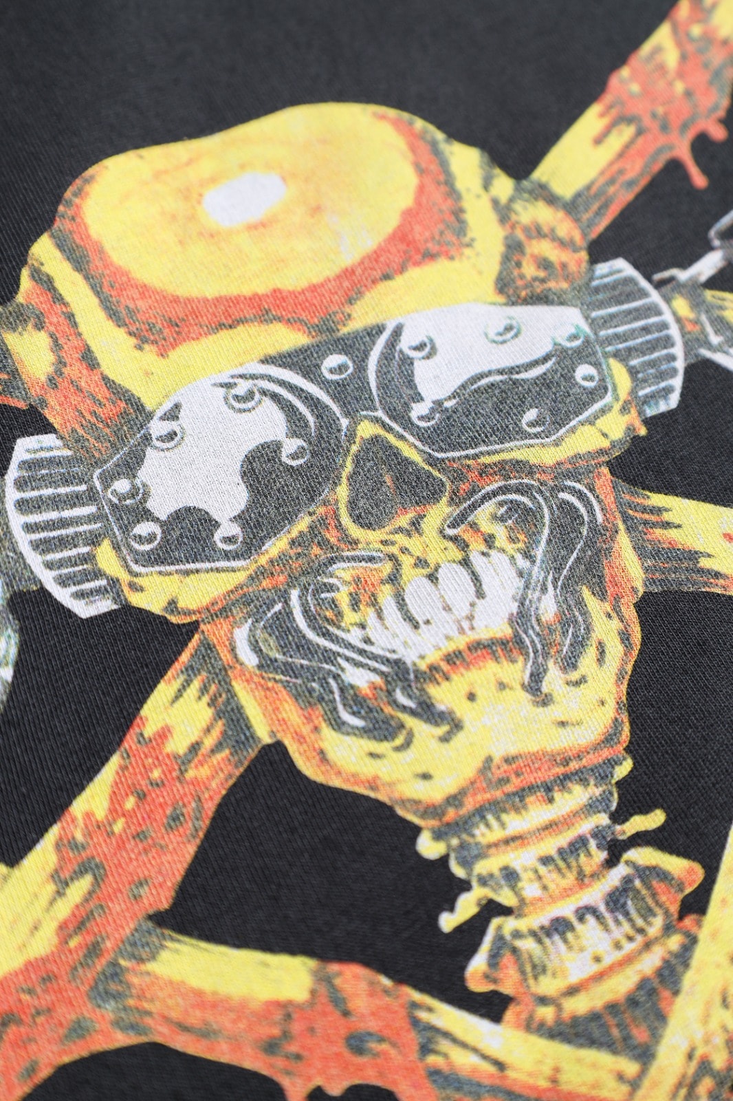 Megadeth Skull Crossbones Unisex Heavy Metal Rock Siyah Oversize Kısa Kol Tshirt