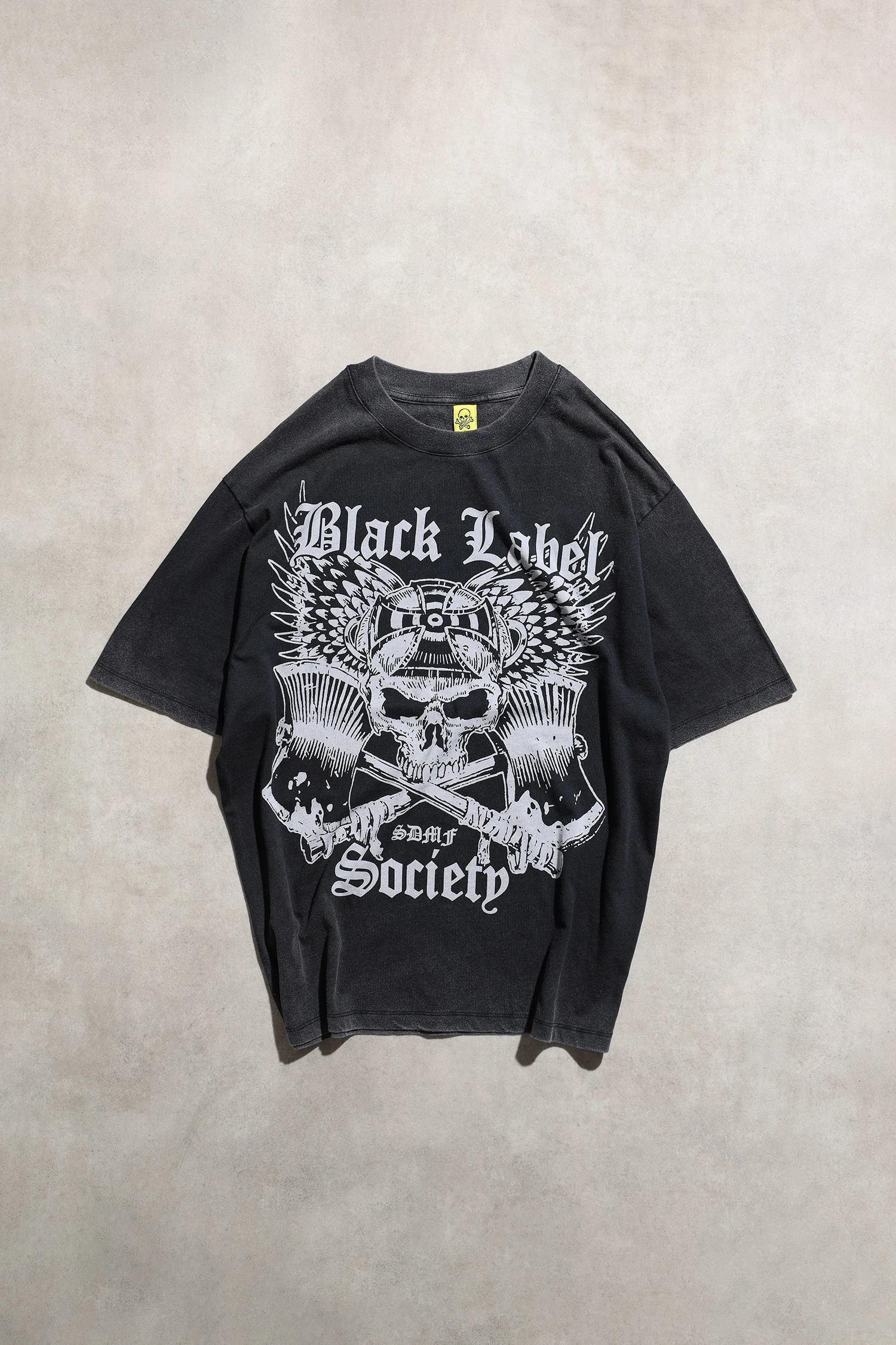Black Label Society Rock Skull Unisex Oversize Siyah Kısa Kol Tshirt