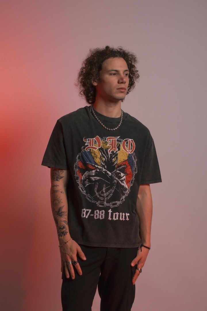 Dio ''87-88 Tour'' Oversize Vintage T-shirt