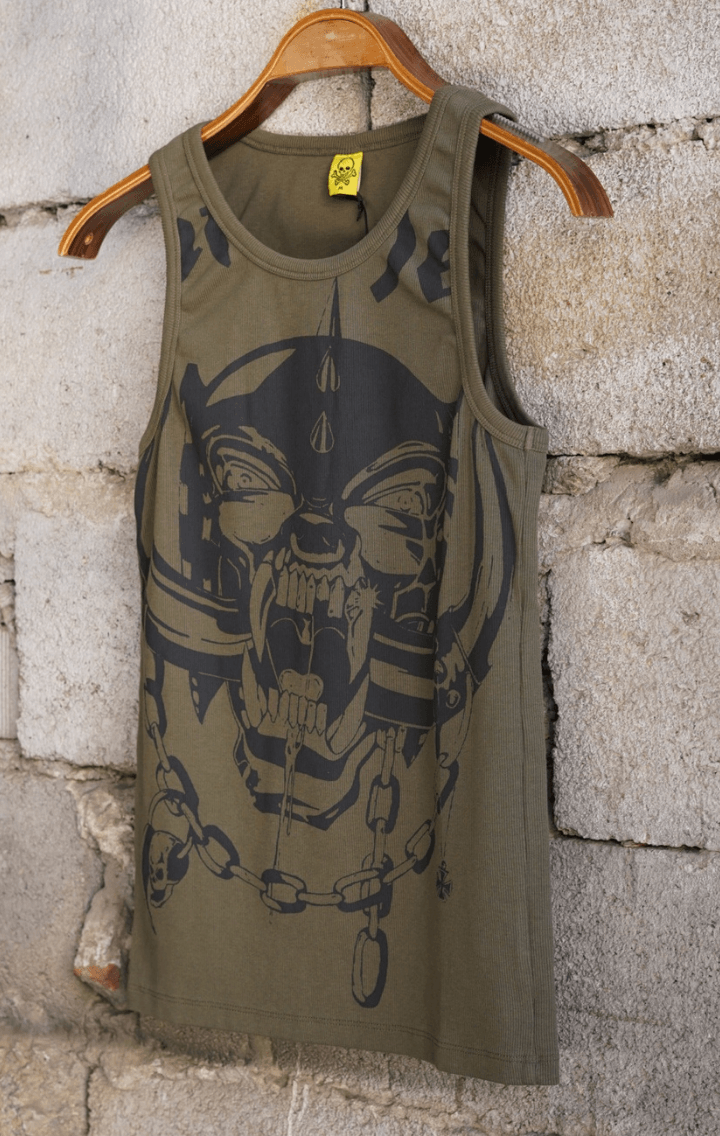Motörhead Tank Haki Atlet