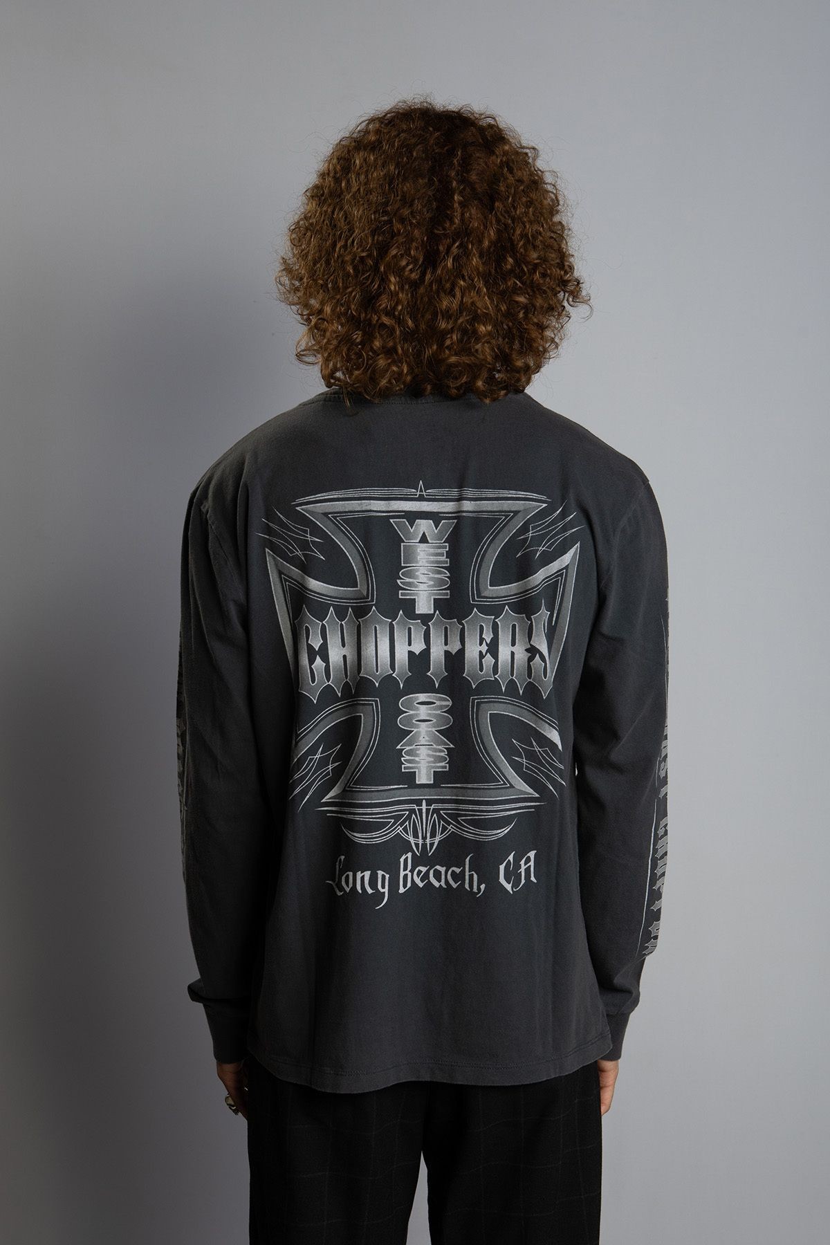 Saint '' West Coast Choppers '' Uzun Kol T-shirt