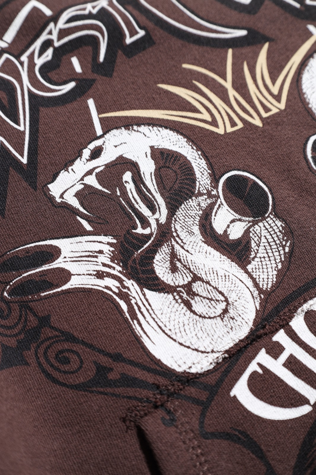 West Coast Choppers Brown Sweatshirt Hoodie
