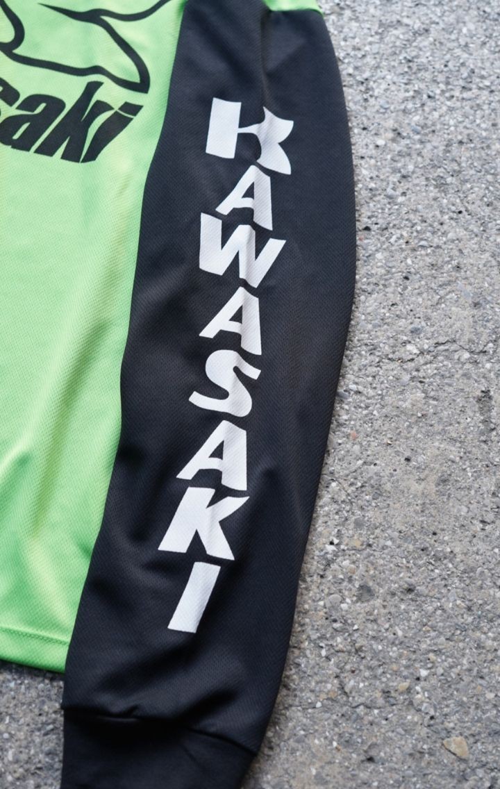 Kawasaki Fileli Uzun Kol T-shirt