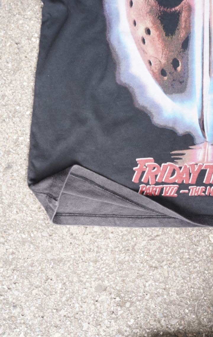 Friday The 13 TH Oversize Yıkamalı T-shirt