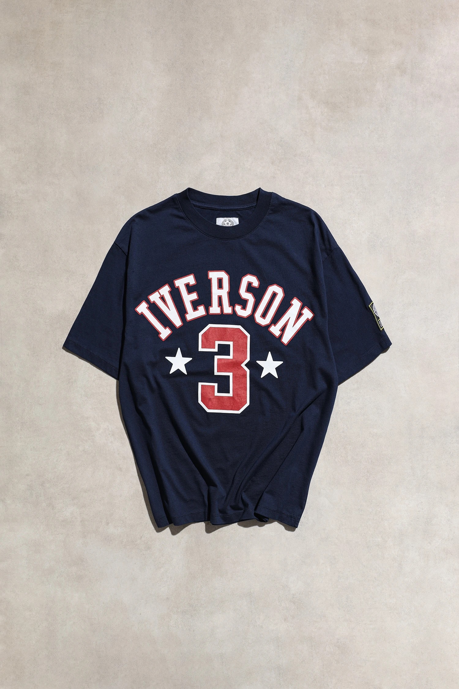 Iverson 3 Basketbol Streetwear Lacivert Oversize Unisex Kısa Kol Tshirt