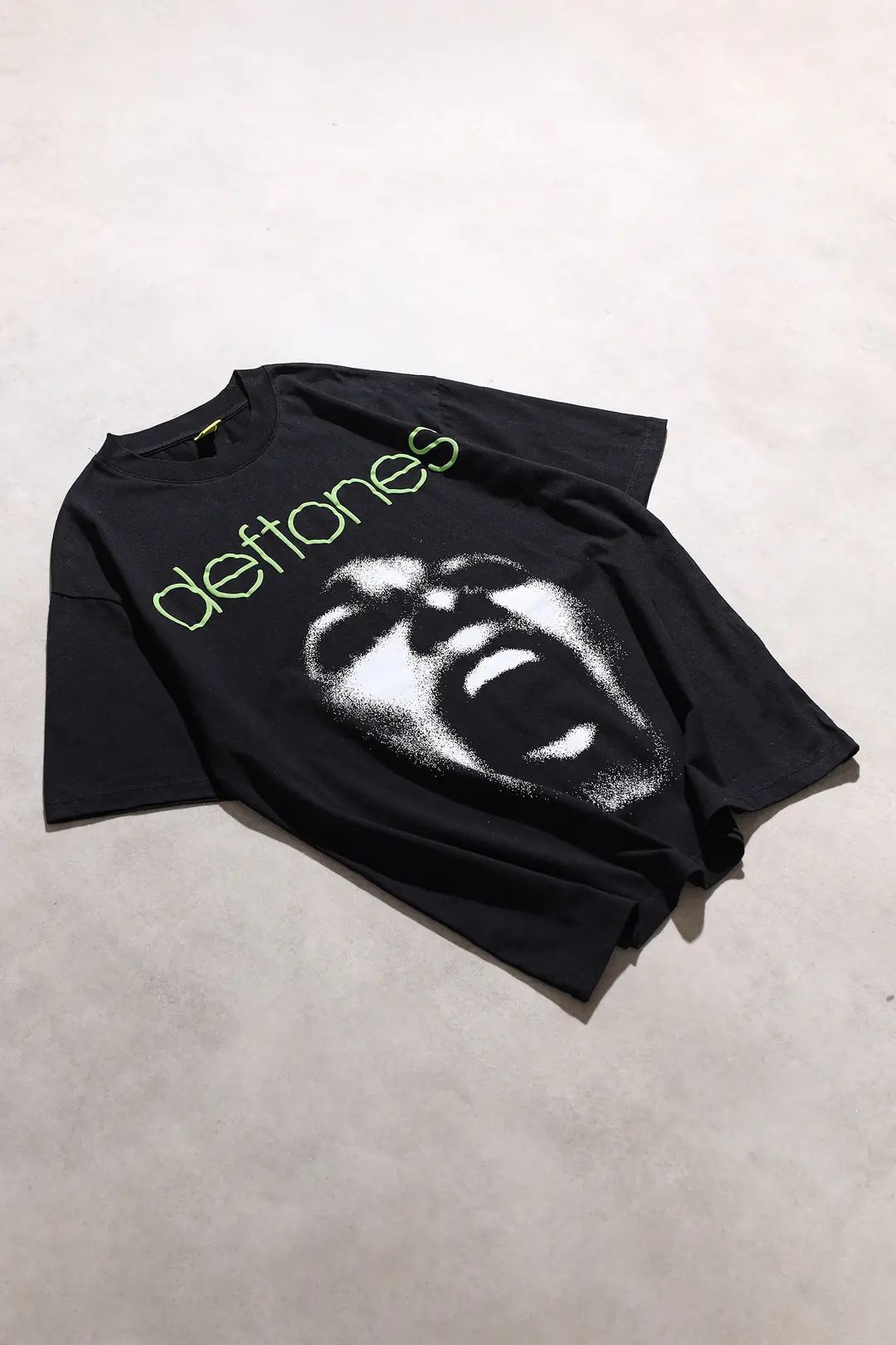 Deftones Oversize Unisex Siyah Kısa Kol Tshirt