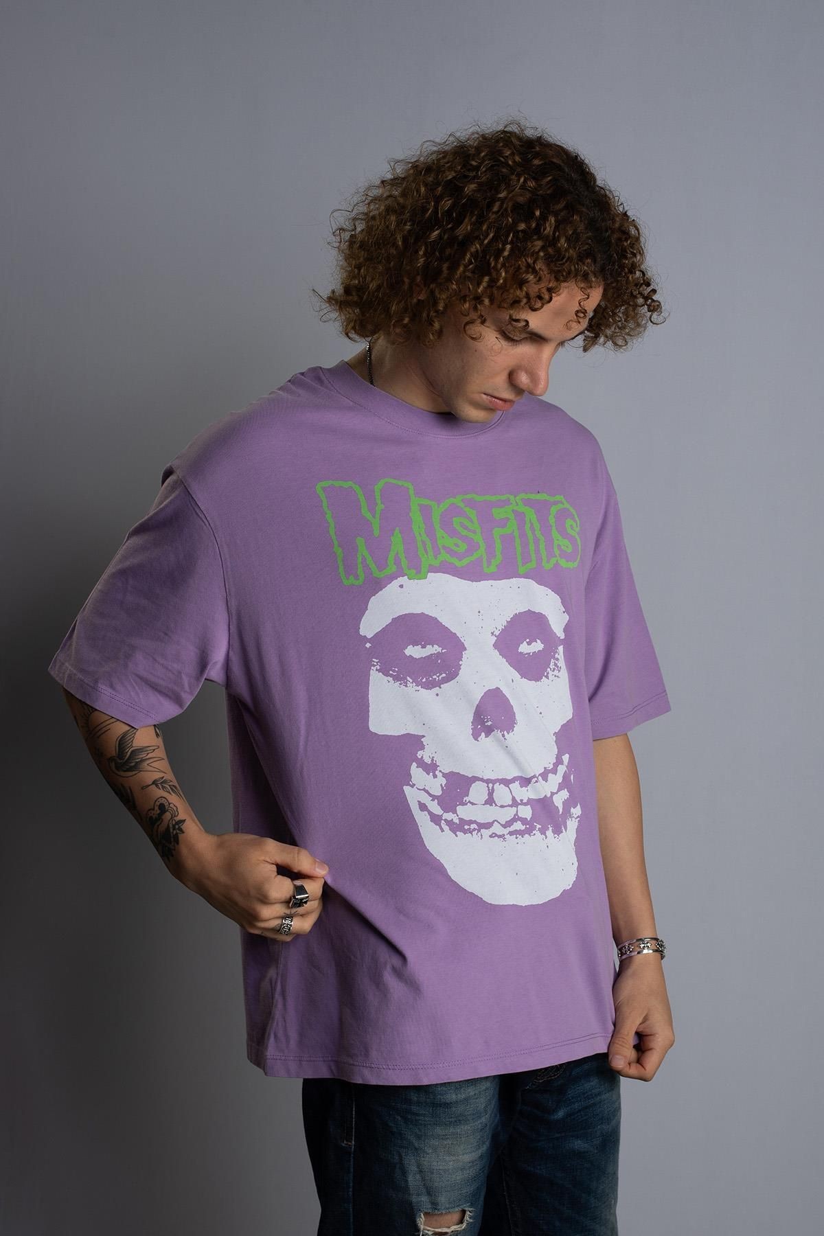 " Misfits " Oversize Punk T-shirt