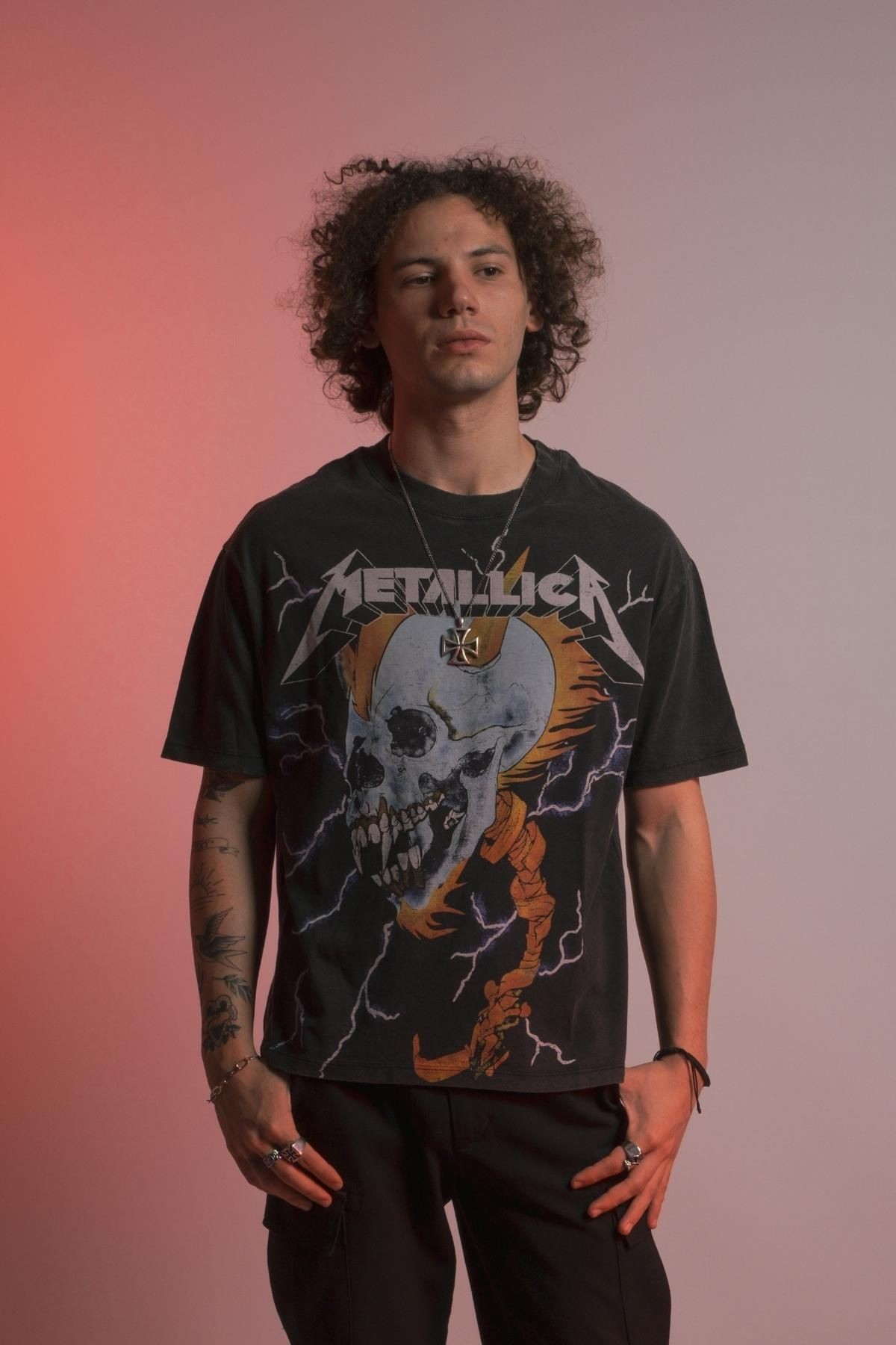 ''Metallica Live'' Oversize T-shirt