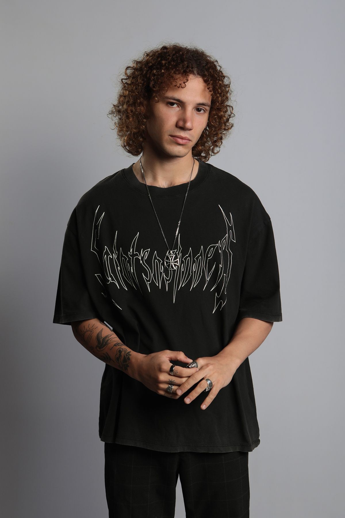 ''Archangel'' Vintage Oversize T-shirt