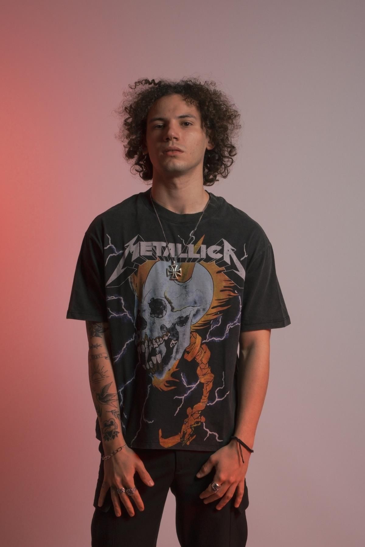 ''Metallica Live'' Oversize T-shirt