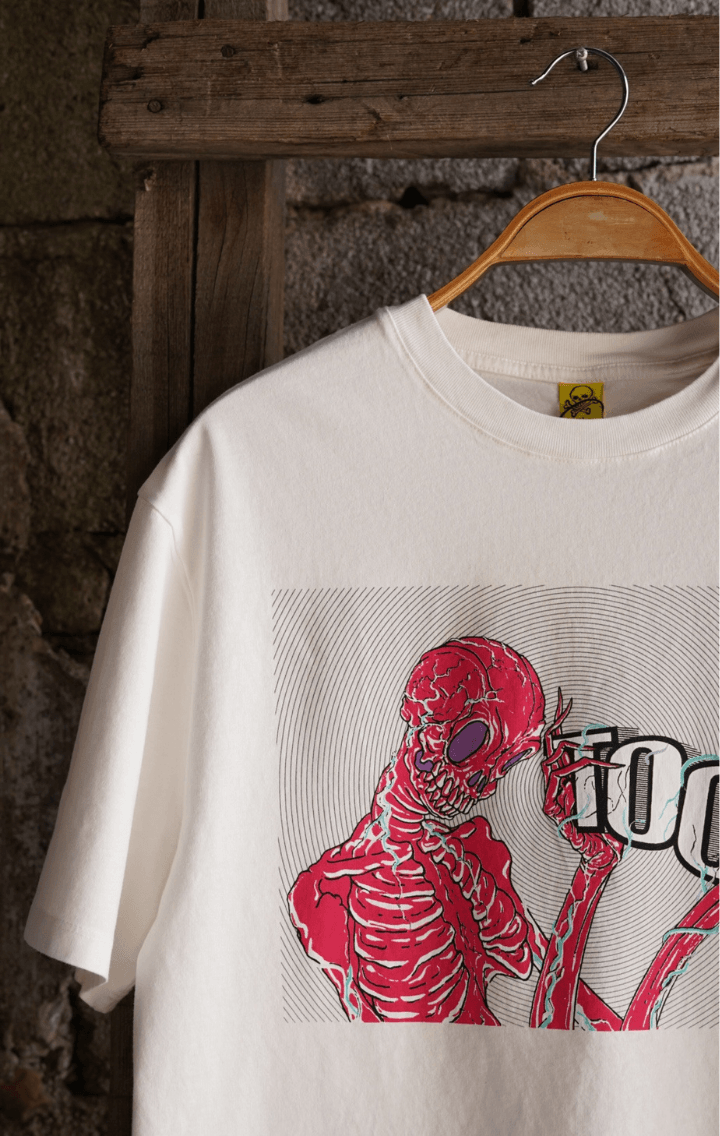 TOOL "Los Angeles Anatomy" Unisex Off White Kısa Kol Tişört