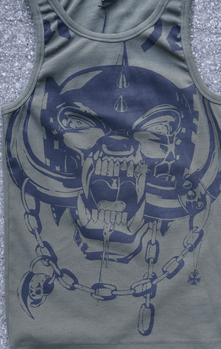 Motörhead Tank Haki Atlet