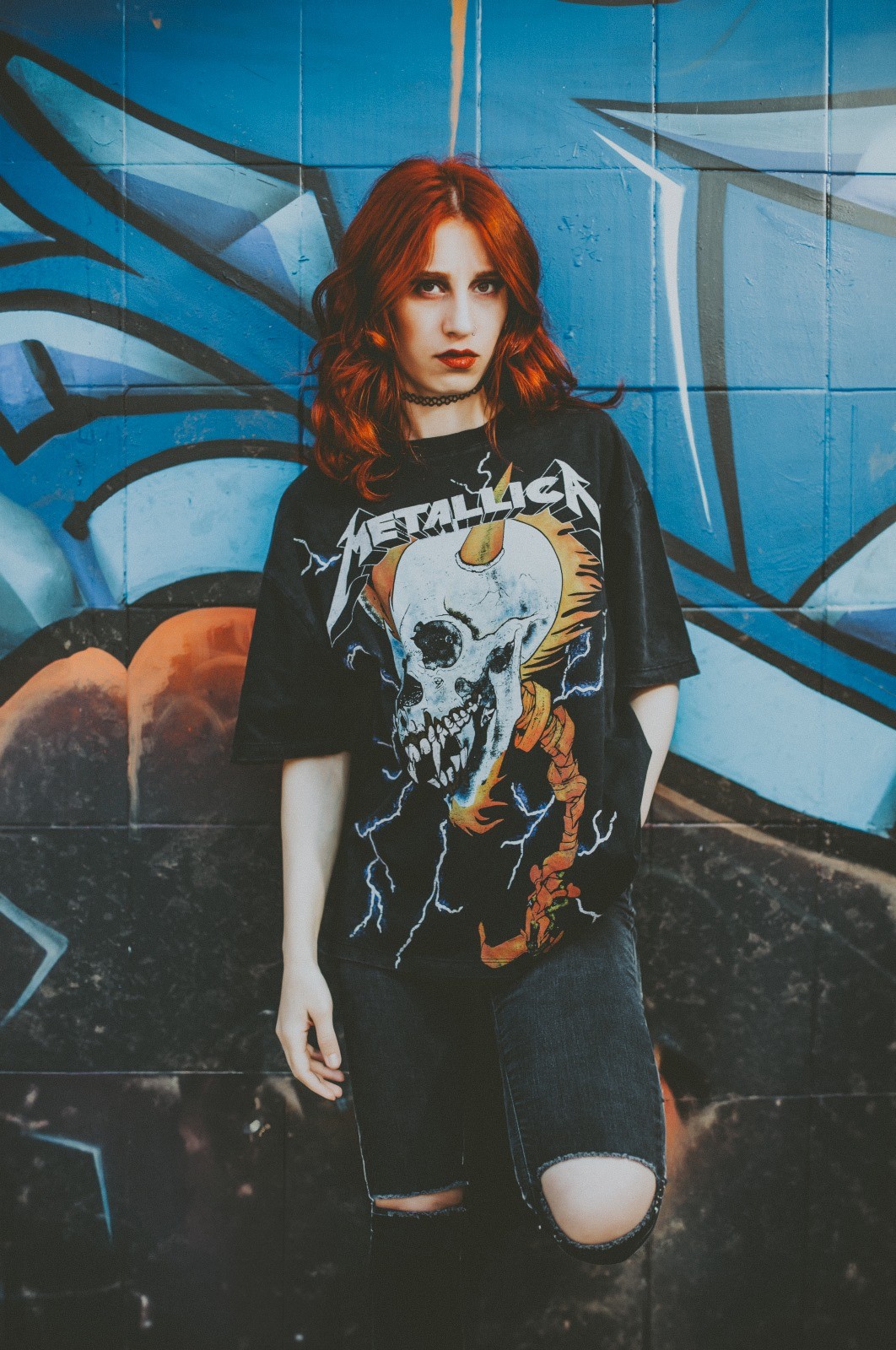 ''Metallica Live'' Oversize T-shirt