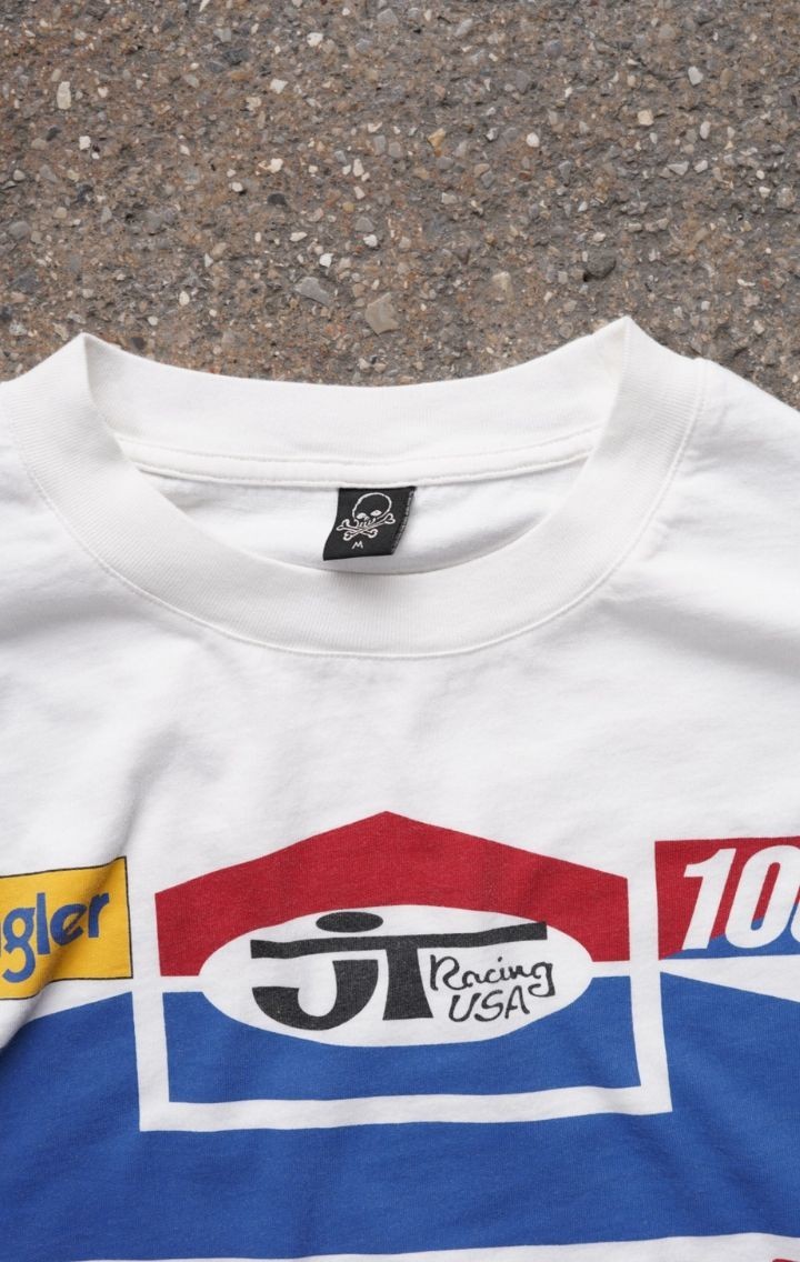 Honda Baskılı White Uzun Kol T-shirt