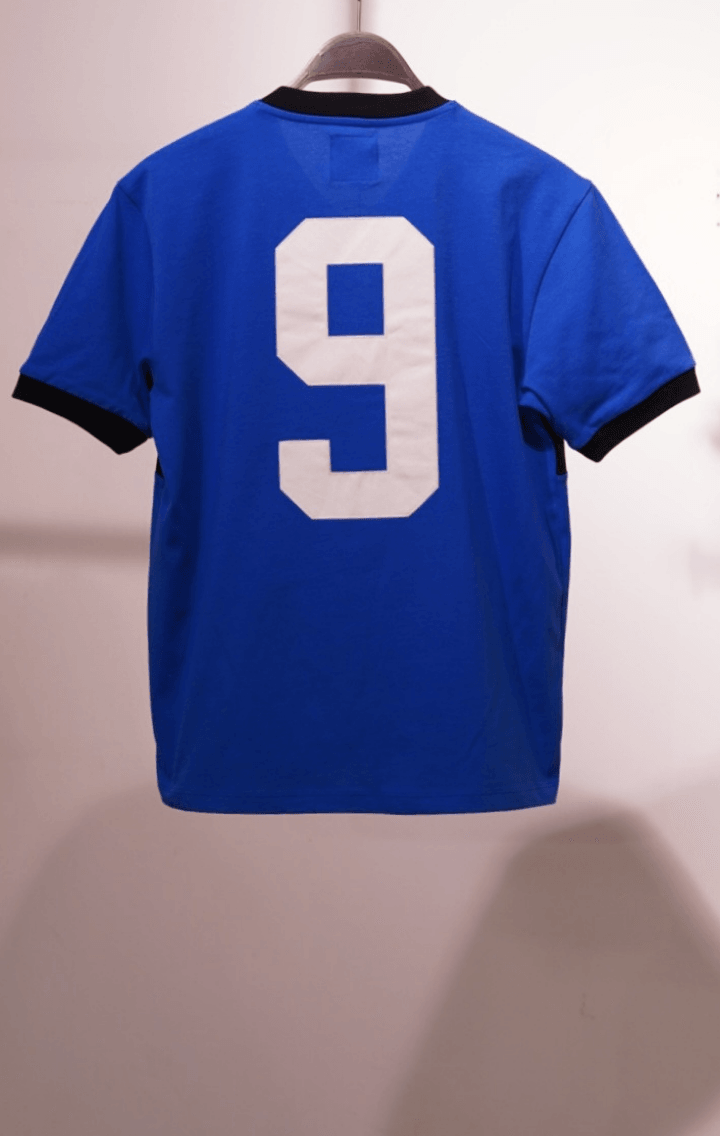 Retro Inter Milano Futbol Forması 1990 Saks Mavi