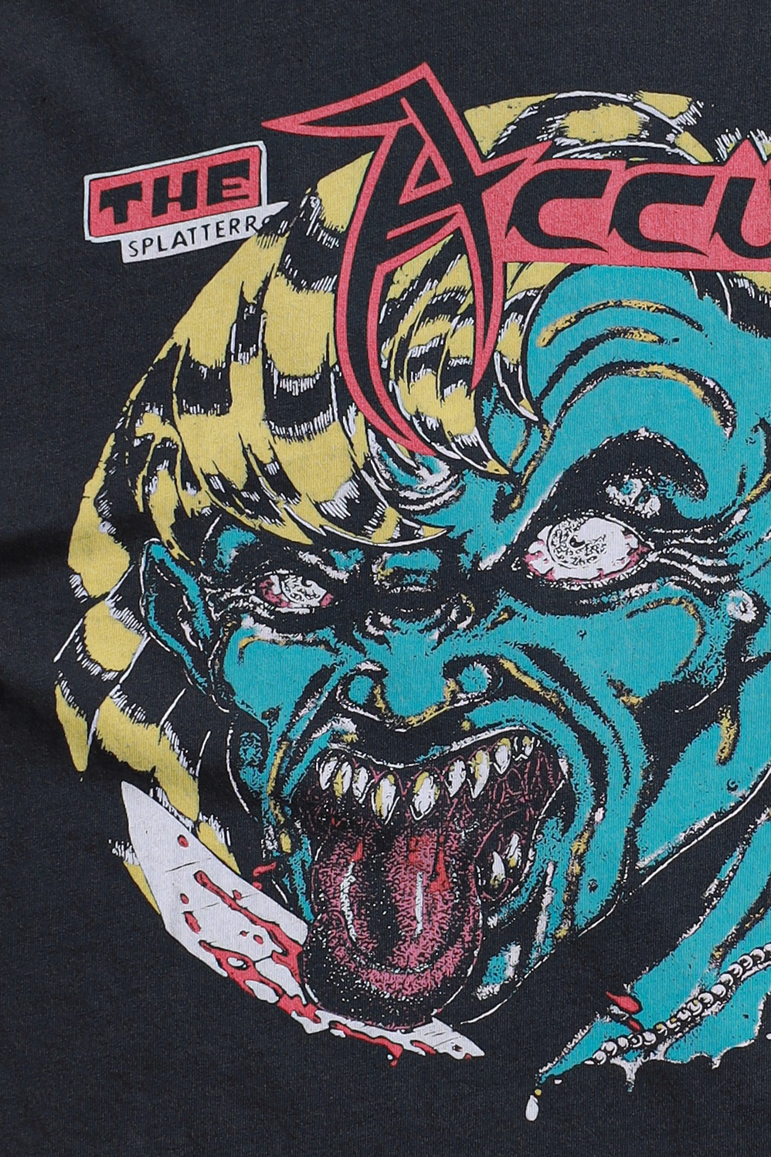 The Accüsed “Martha Splatterhead” Kısa Kollu Unisex Oversize Tshirt 