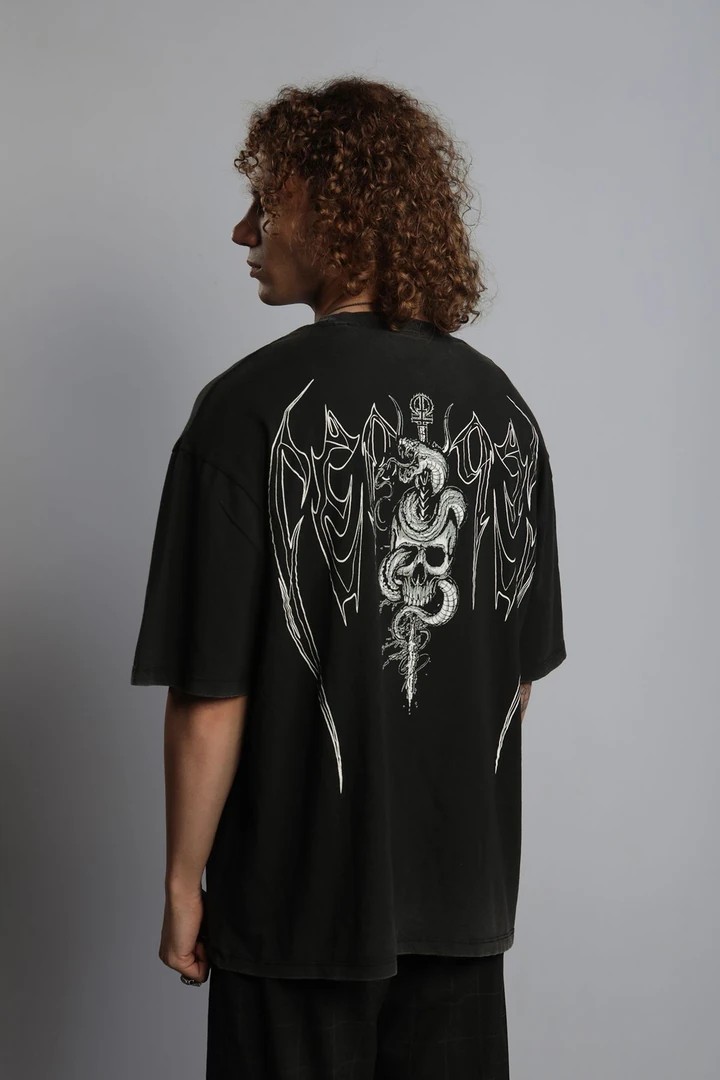 ''Archangel'' Vintage Oversize T-shirt