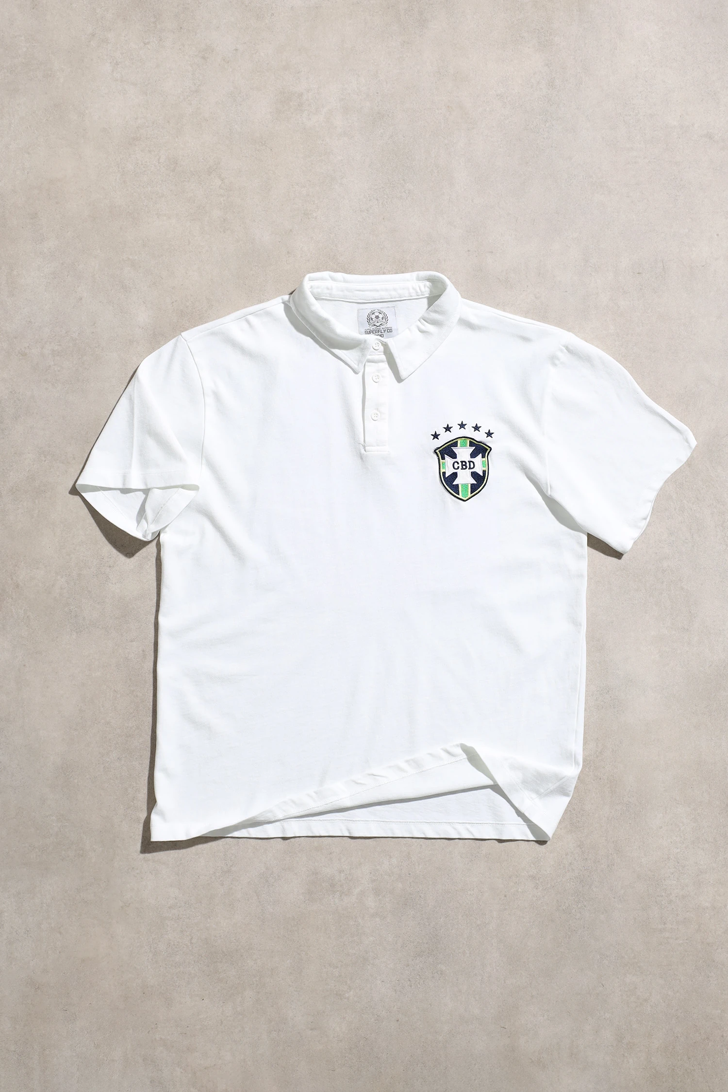 Brezilya Milli Takım Retro Beyaz Futbol Forma