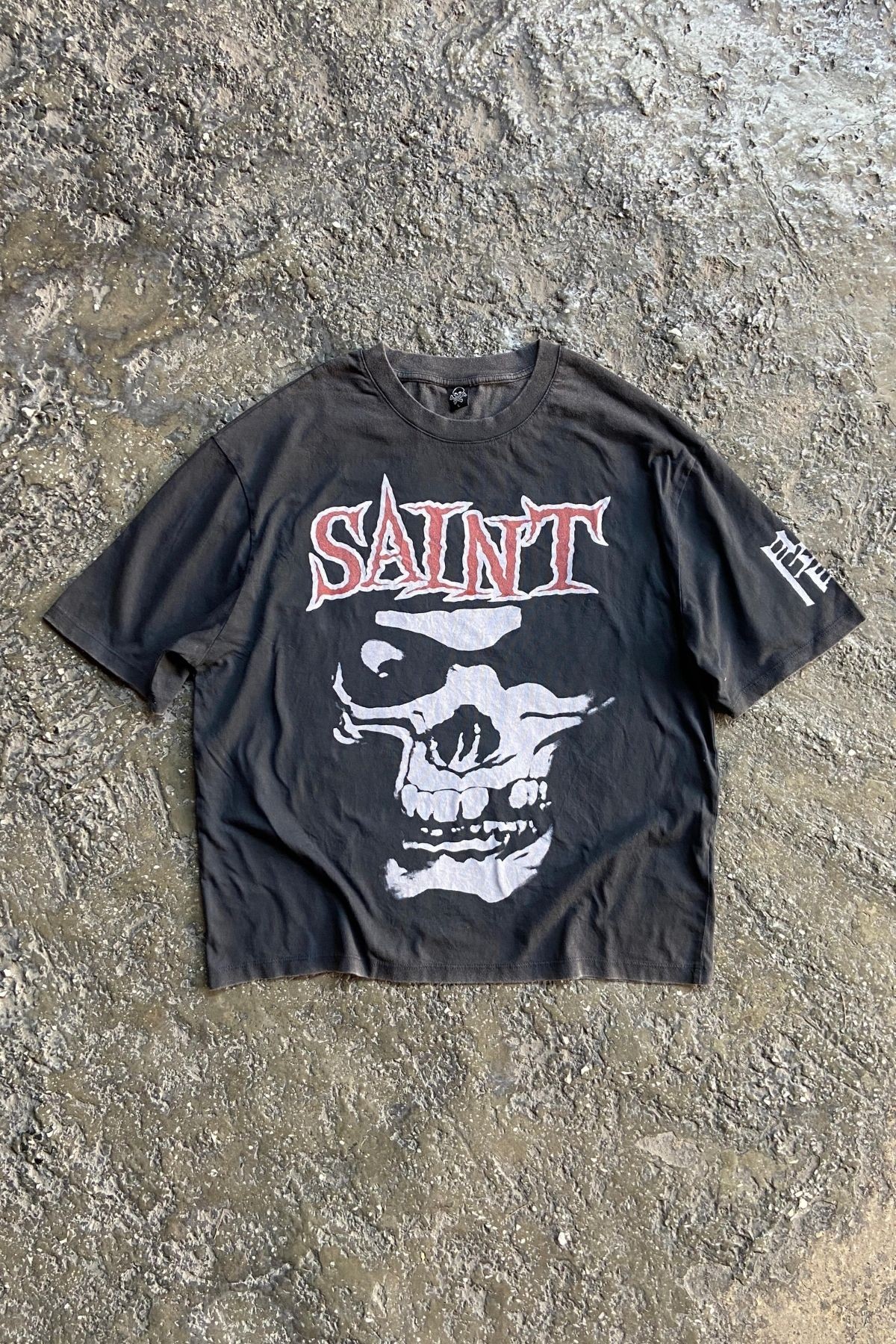 Saint '' Vampire '' Oversize Yıkamalı T-shirt