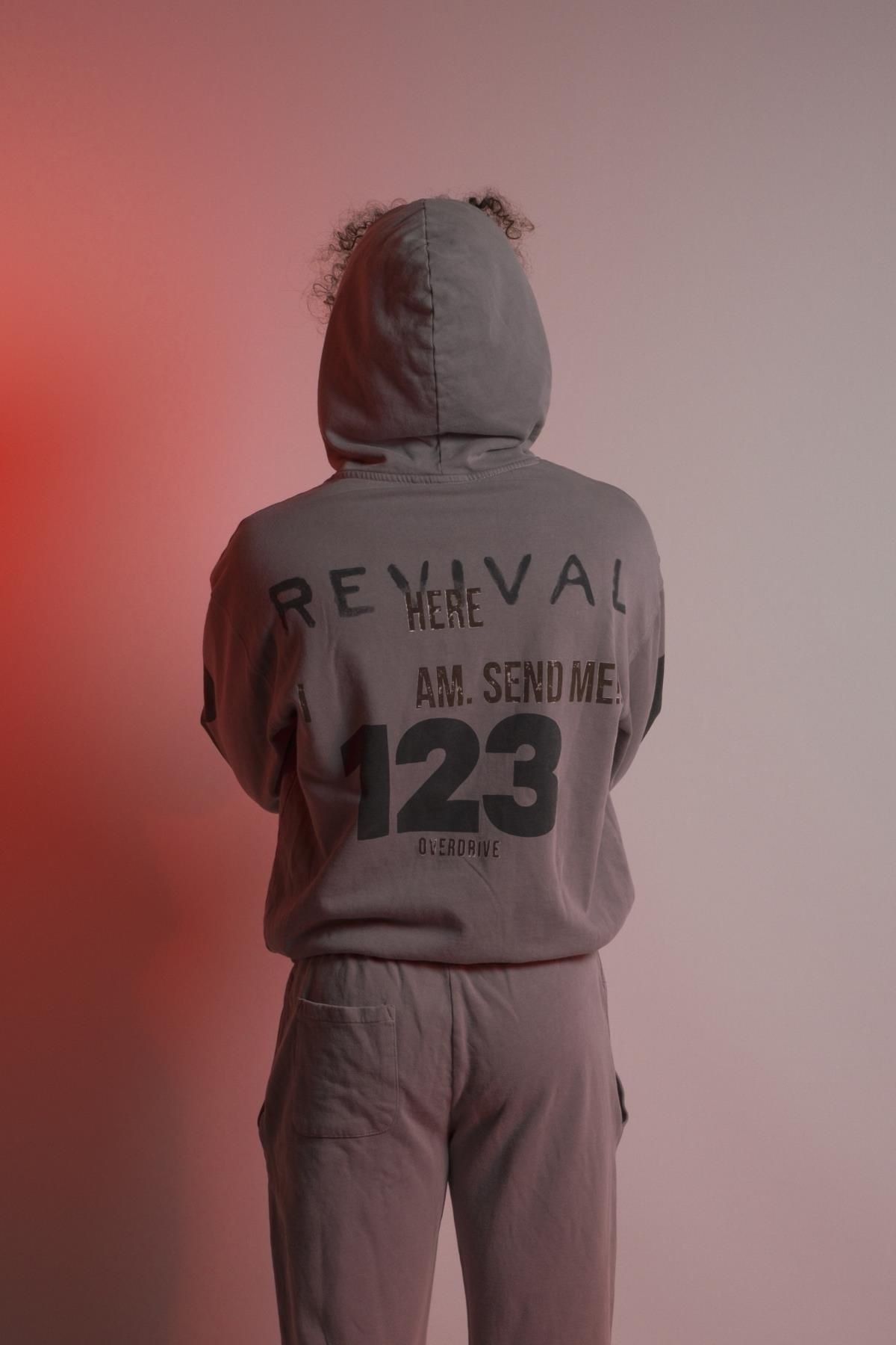 123 Revıval Greymelange Sweatshırt