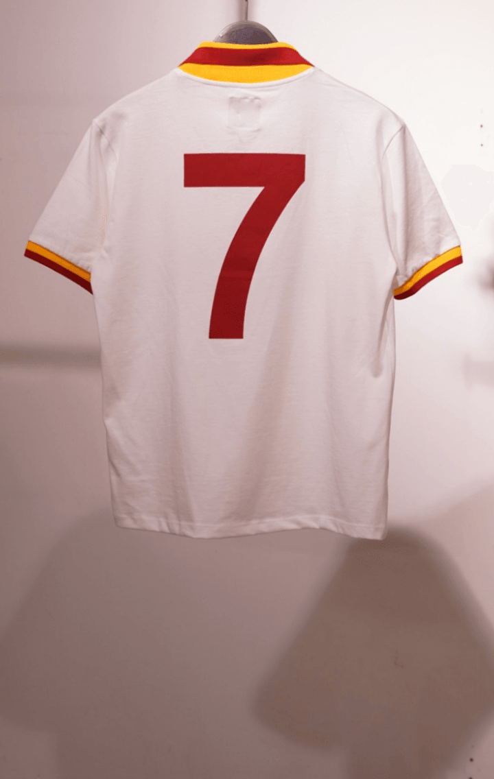 Retro Roma Futbol Forması 1987 Off White