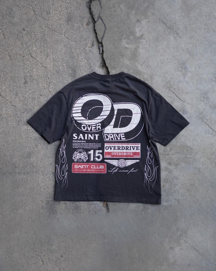 Overdrive Kısa Kollu T-shirt