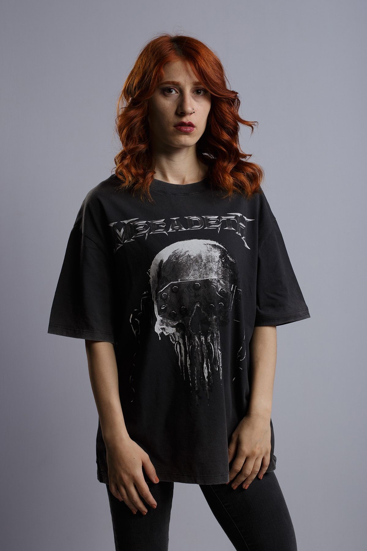 Megadeth Vintage Oversize Metal T-shirt