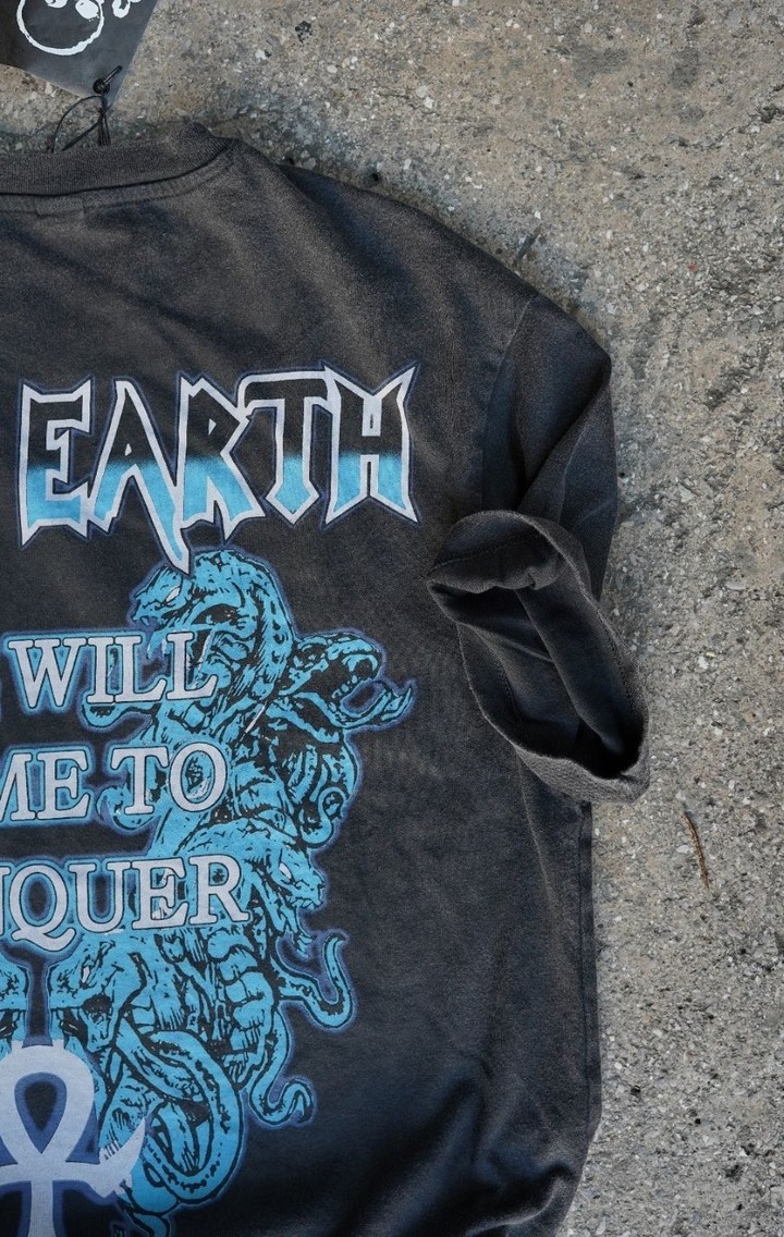 Iced Earth Kısa Kollu Oversize T-shirt