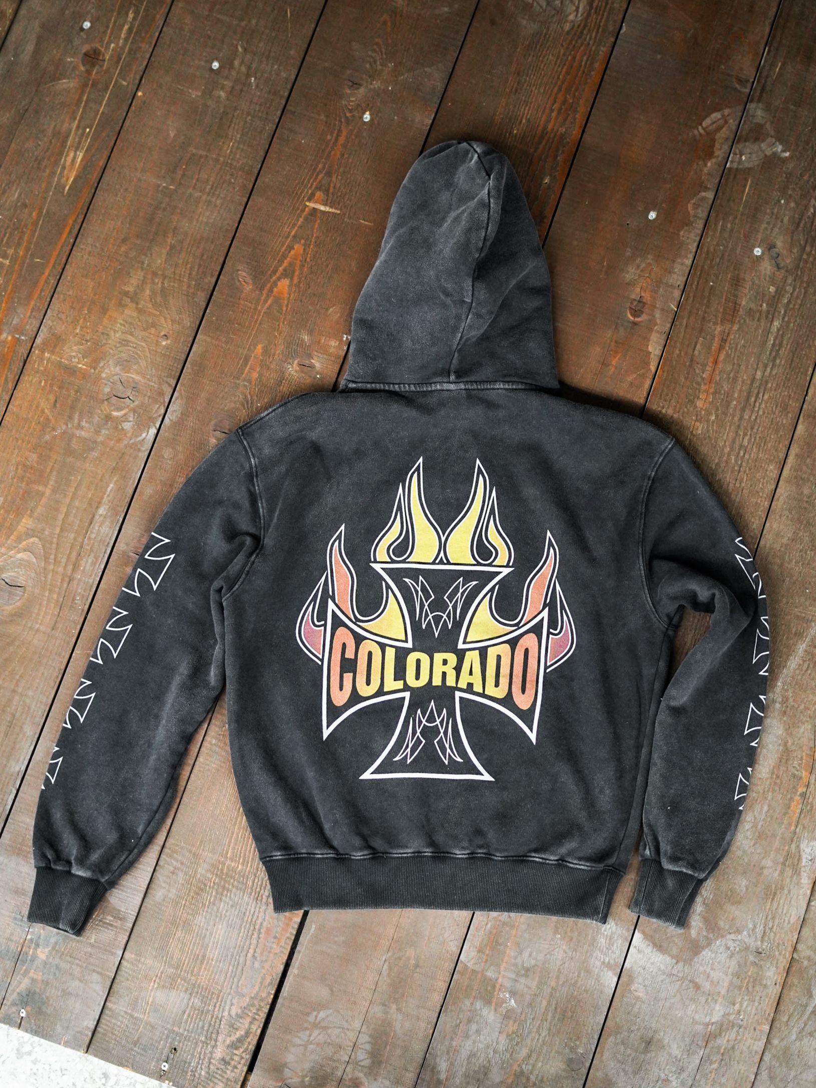 Colorado Sweatshirt Yıkamalı Hoodie