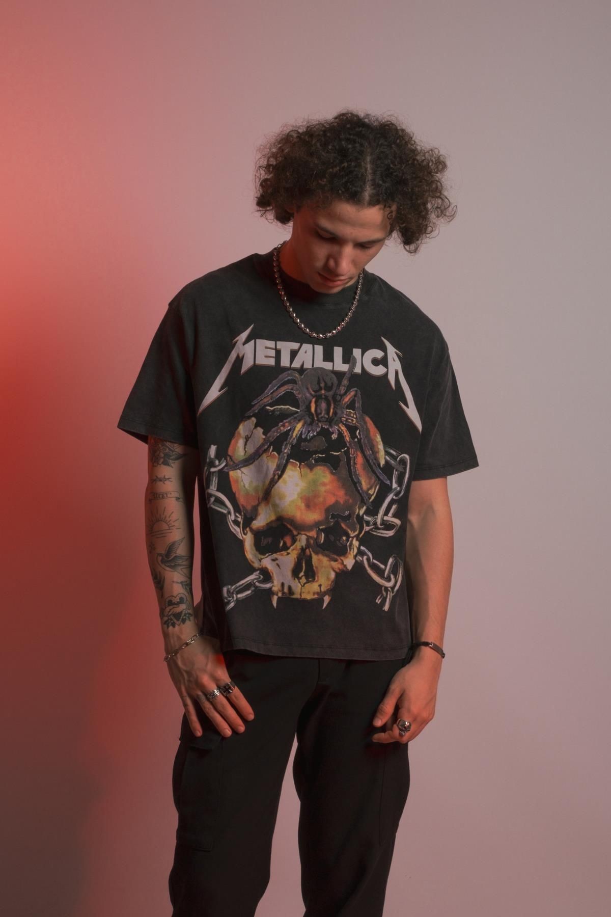 Metallica “creeping Death” Oversize Vintage T-shirt