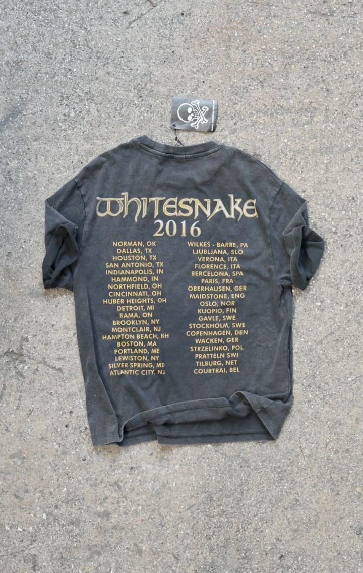 Whitesnake Baskılı T-shirt