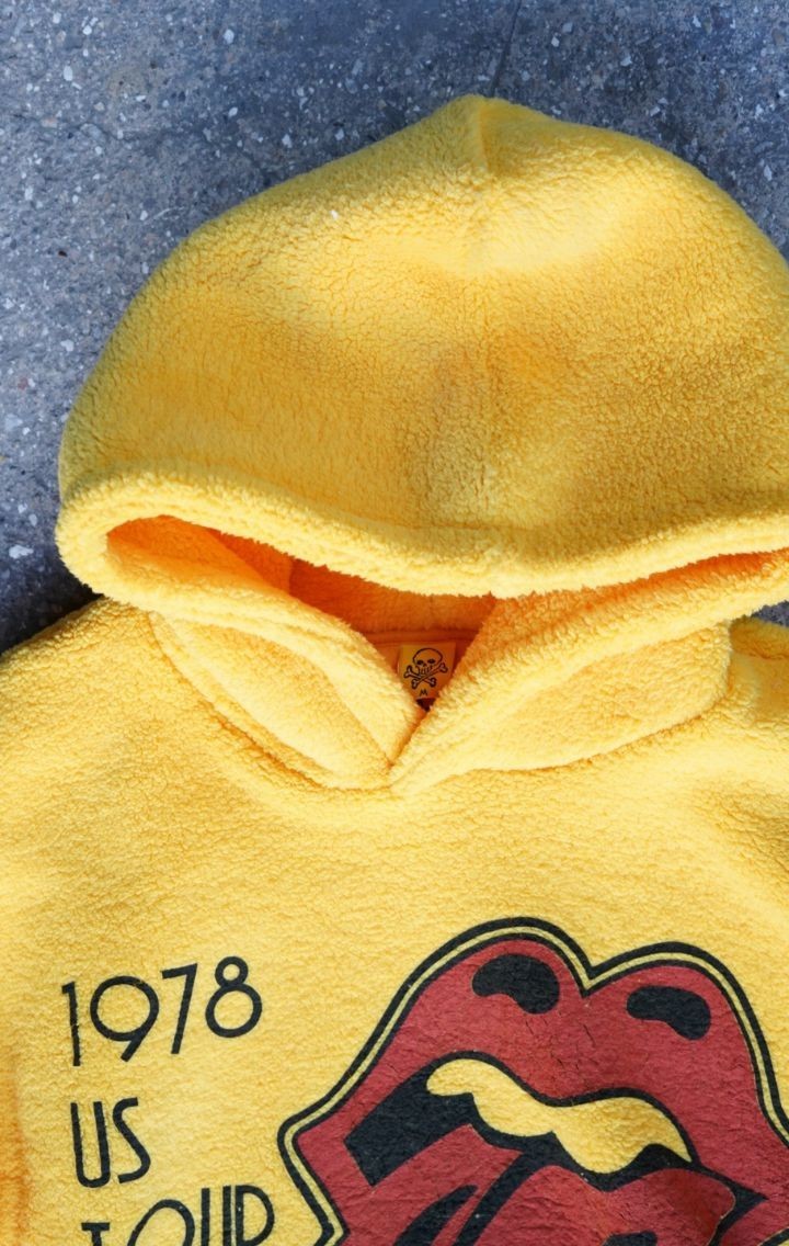 The Rolling Stone Sarı Polar Sweatshirt