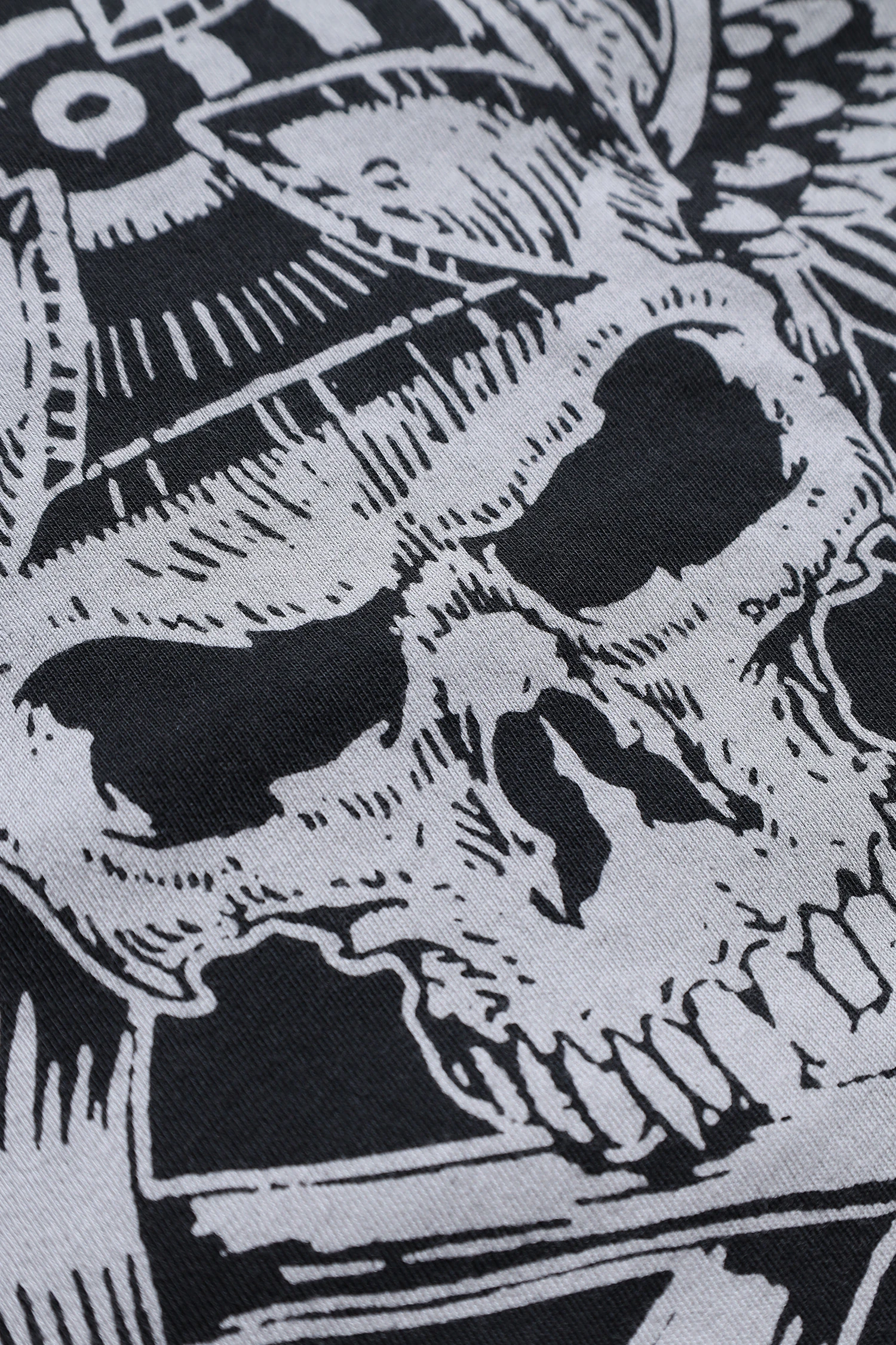 Black Label Society Rock Skull Unisex Oversize Siyah Kısa Kol Tshirt