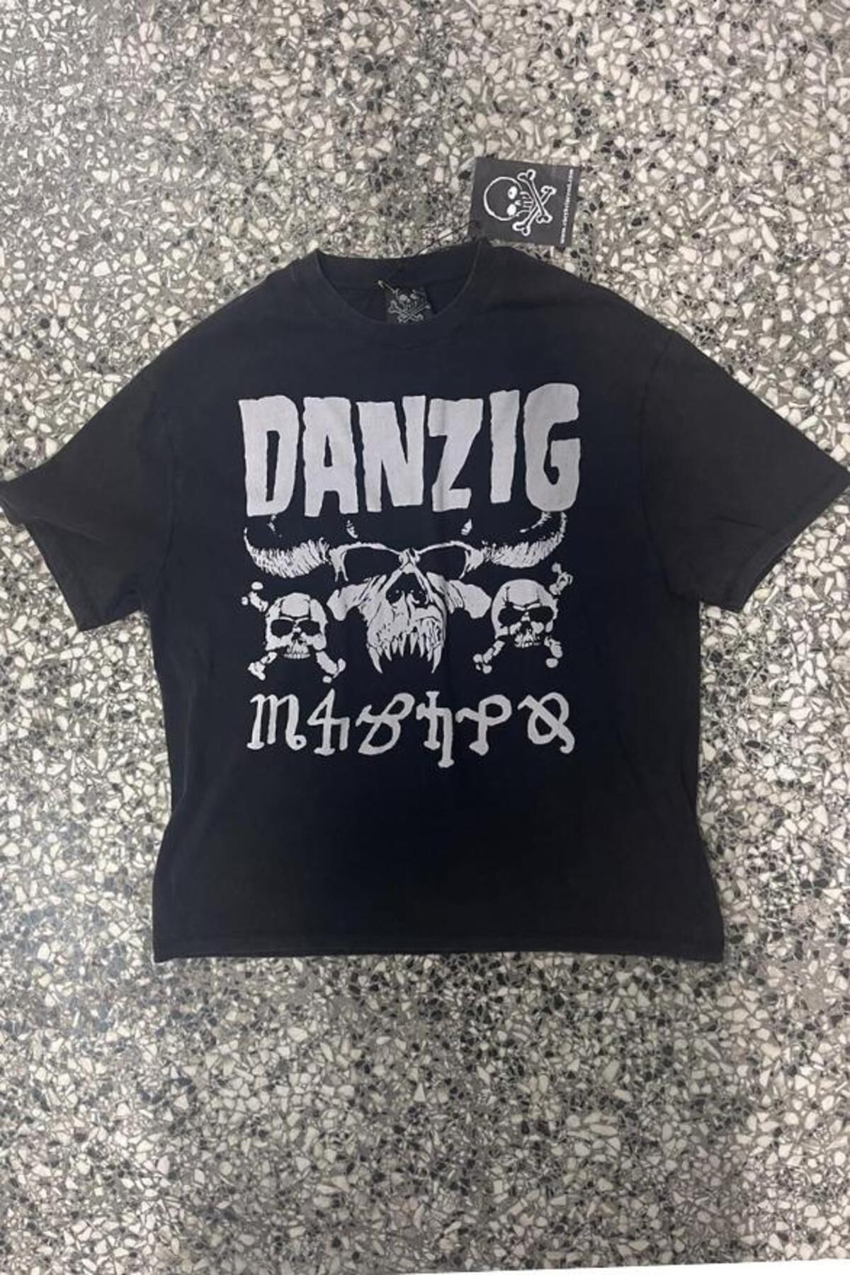 ''danzig'' Oversize Metal T-shirt