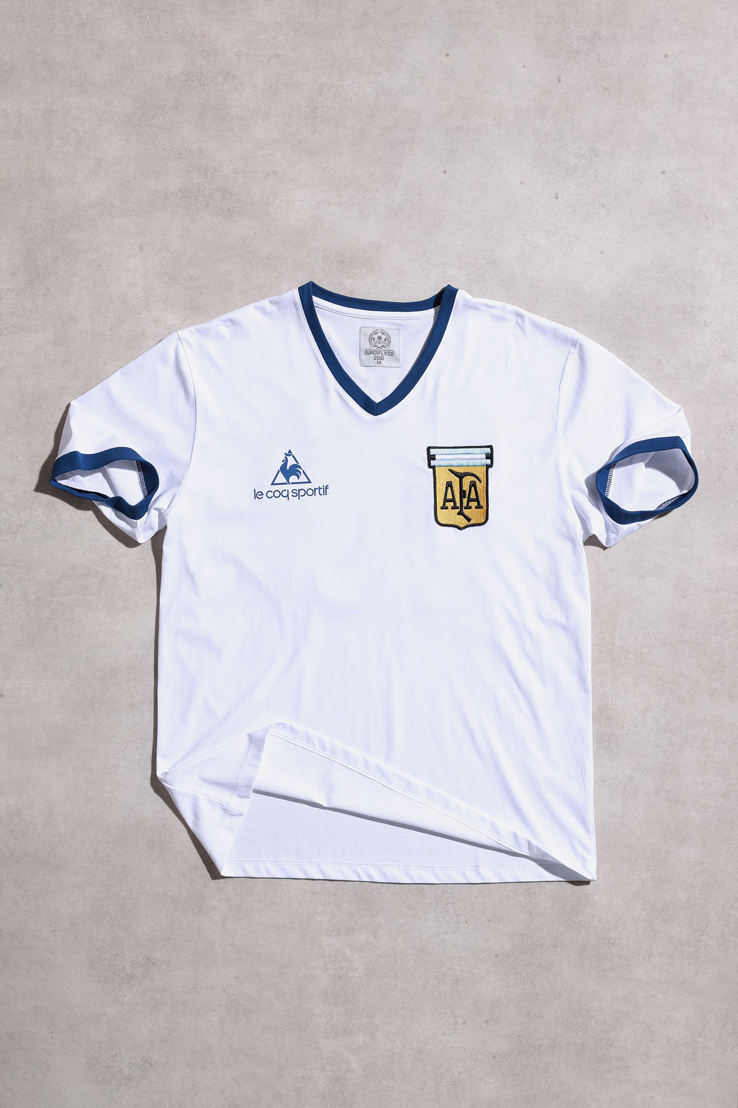 Retro Diege Maradona Off White Regular Fit Arjantin Futbol Forması 1982-1986