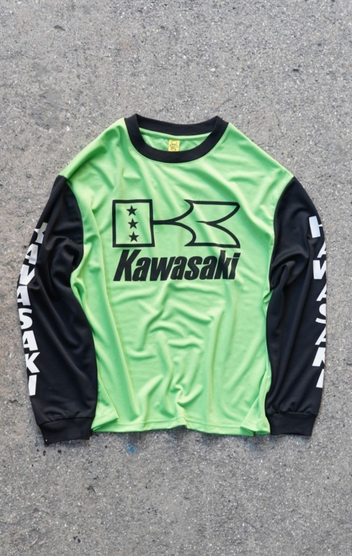 Kawasaki Fileli Uzun Kol T-shirt