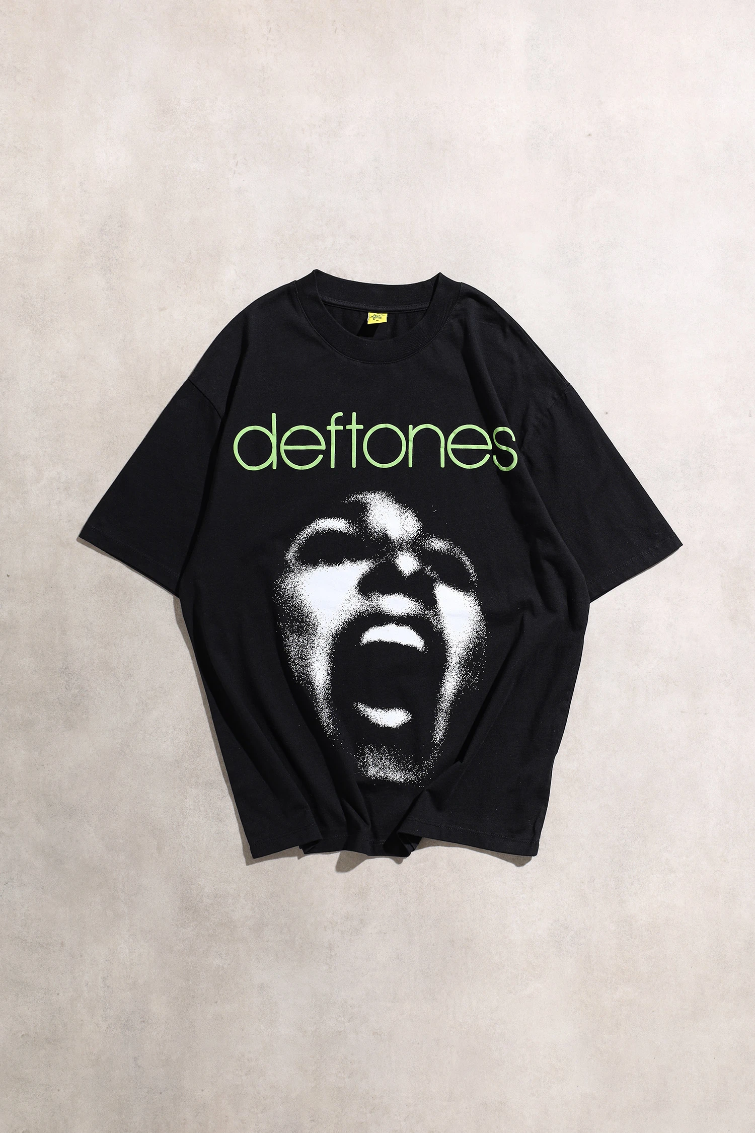 Deftones Oversize Unisex Siyah Kısa Kol Tshirt