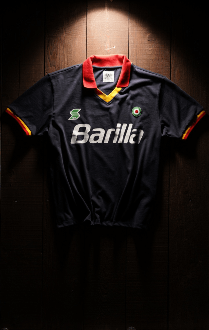 Retro Roma Lacivert Futbol Forması 1991