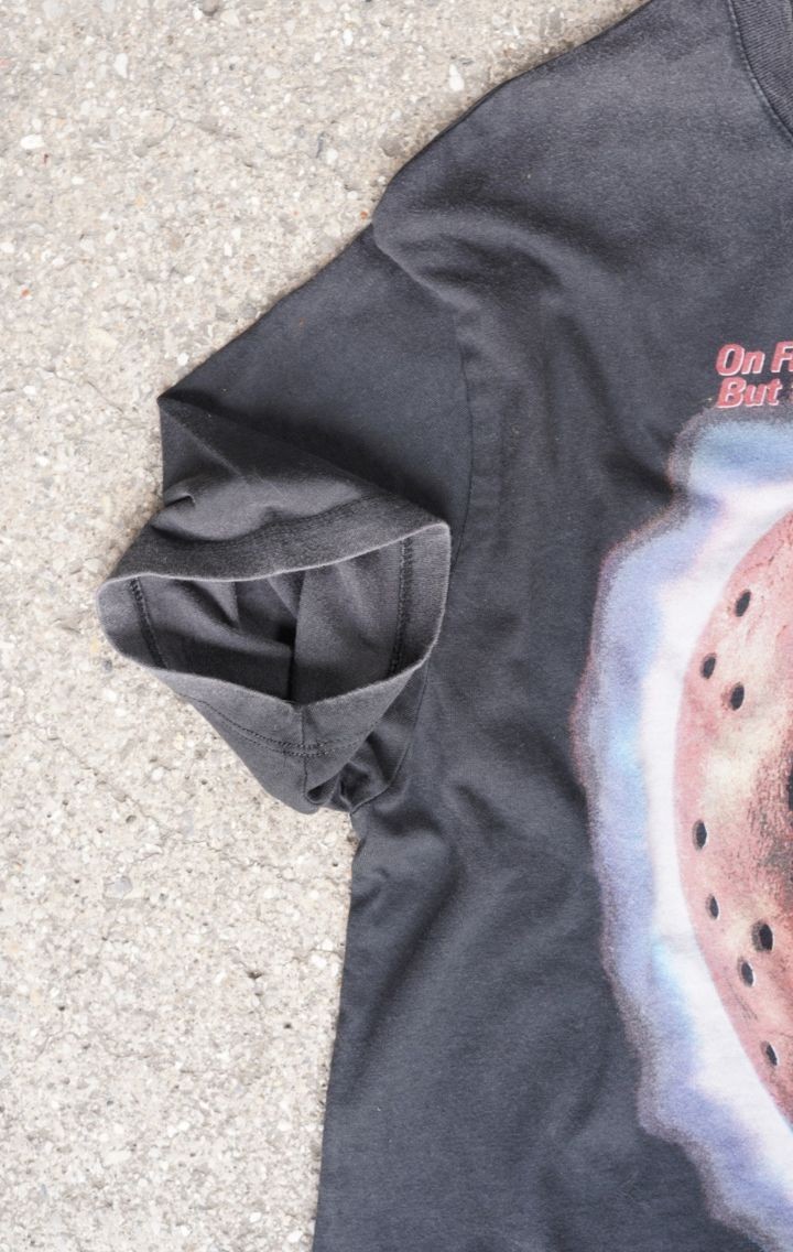 Friday The 13 TH Oversize Yıkamalı T-shirt