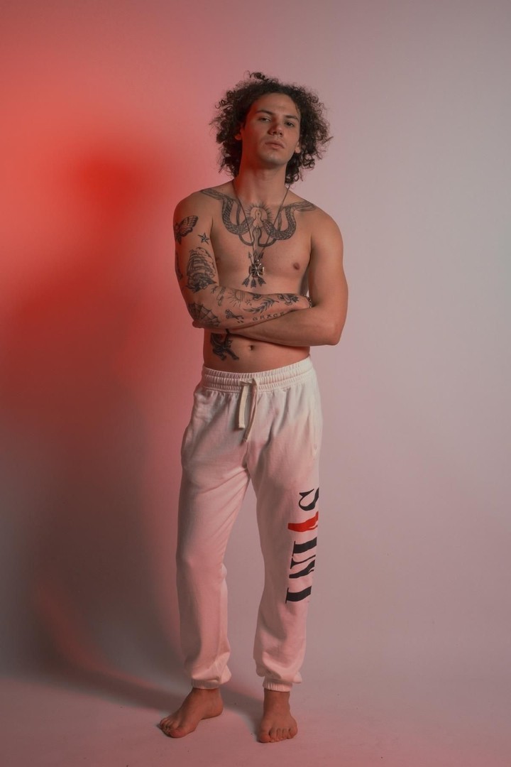SAINT SVINT Unisex Grafik Baskılı Beyaz Jogger Eşofman Altı