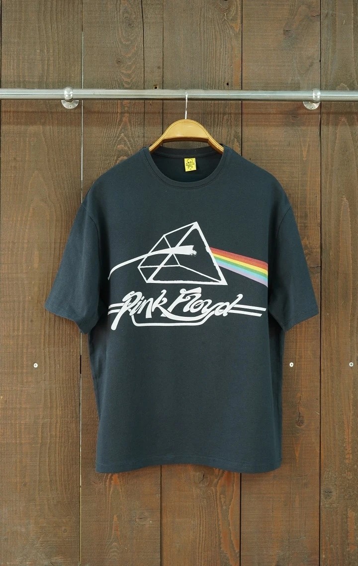 Pink Floyd Dark Side of the Moon Oversize Kısa Kollu Siyah Tshirt