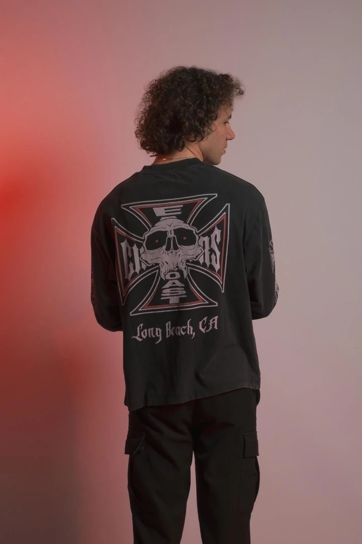 ''Death Chopper'' Uzun Kol T-shirt