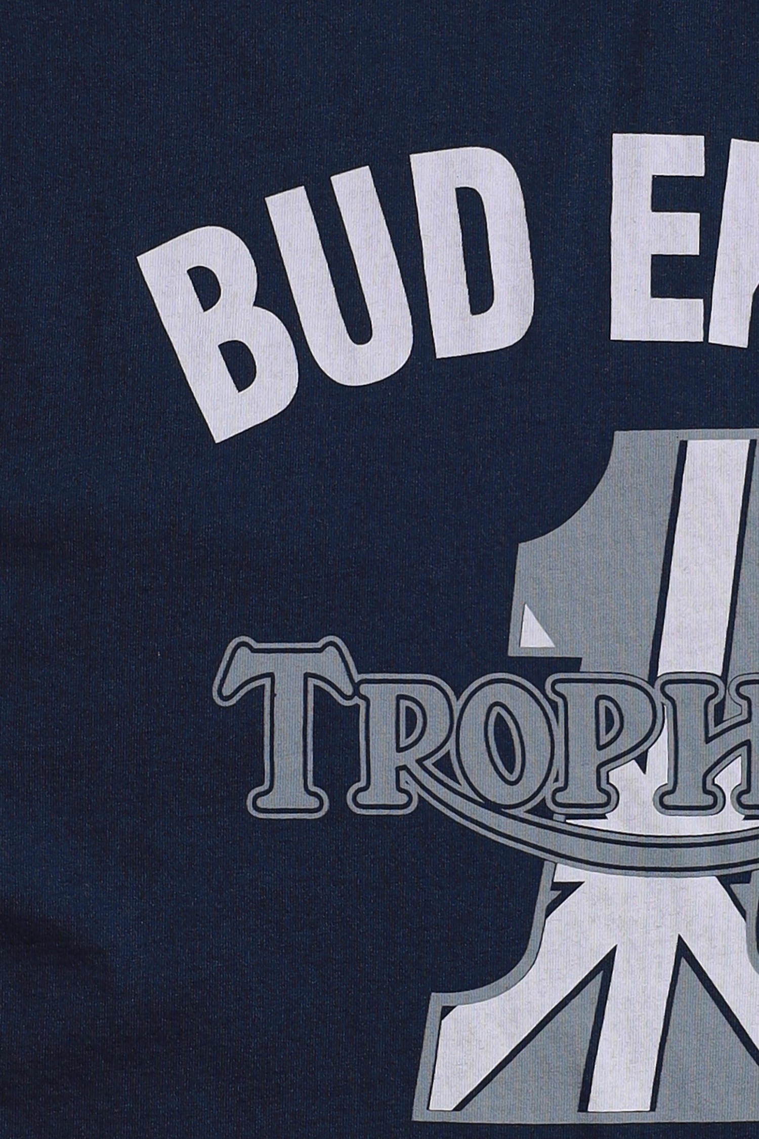 Triumph Bud Ekins Oversize Kısa Kollu Koyu Lacivert Tshirt