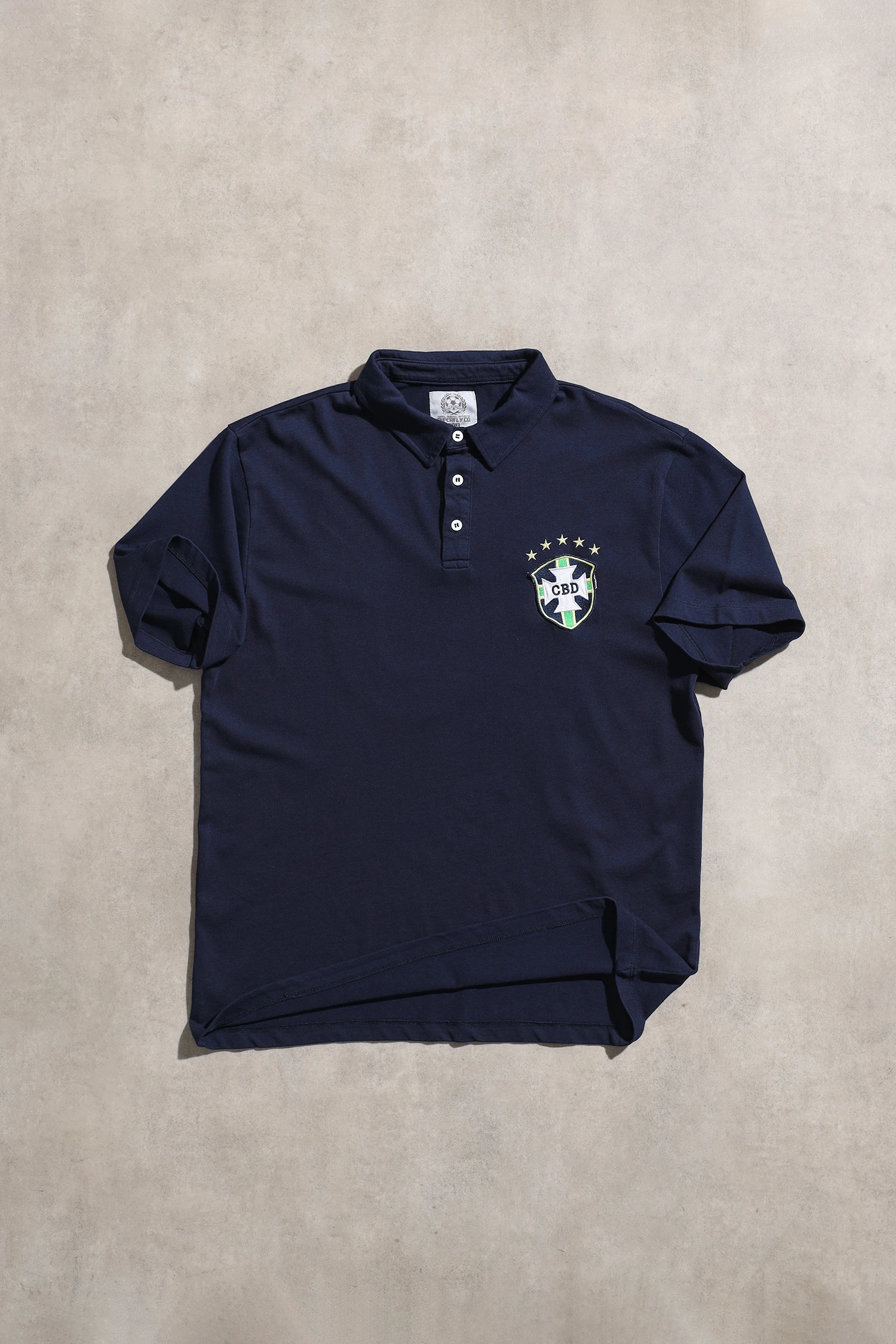 Brezilya Milli Takım Retro Lacivert Futbol Forma