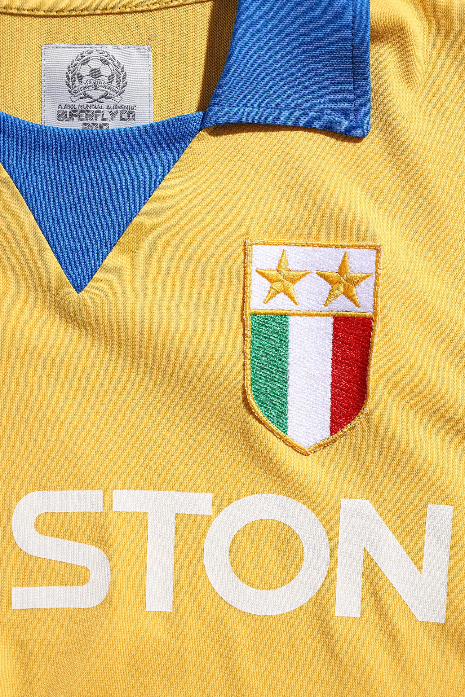 Juventus FC 1984/85 Sarı Futbol Forması
