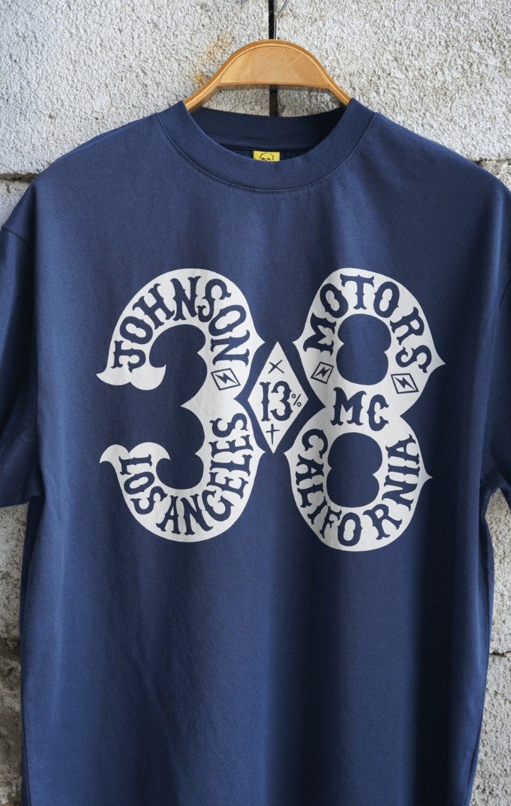Johnson 38 Motors Motorcycle Regular Fit T-Shirt