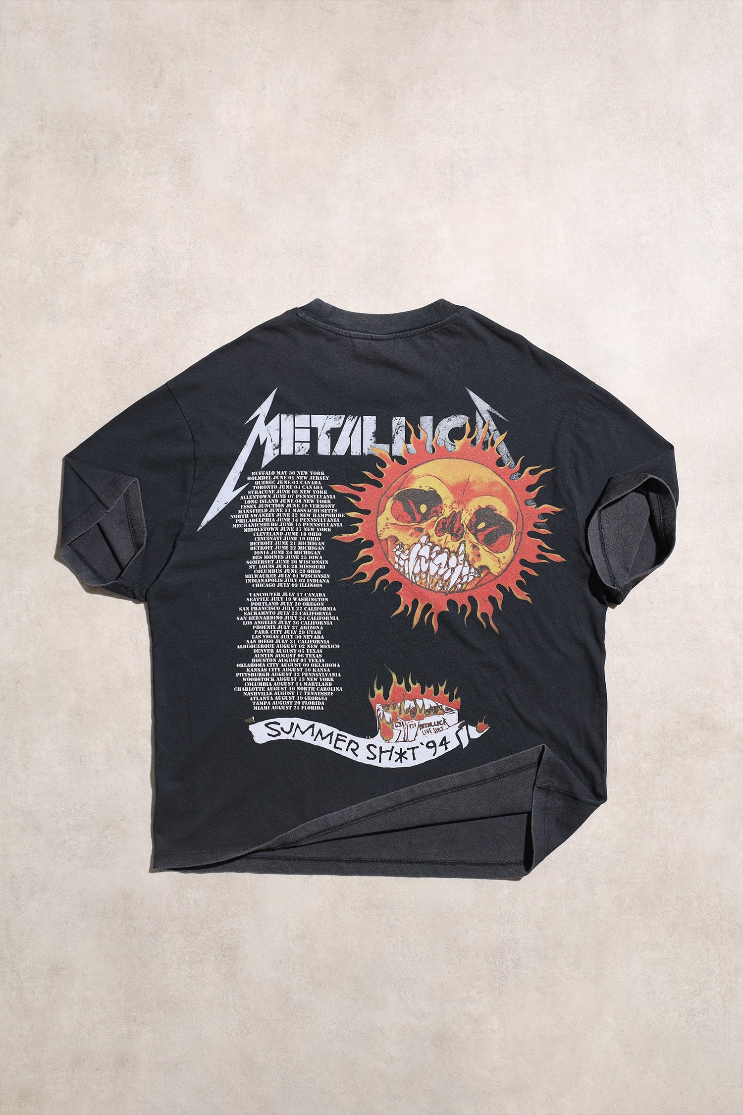 Metallica Summer Tour 94 Oversize T-shirt
