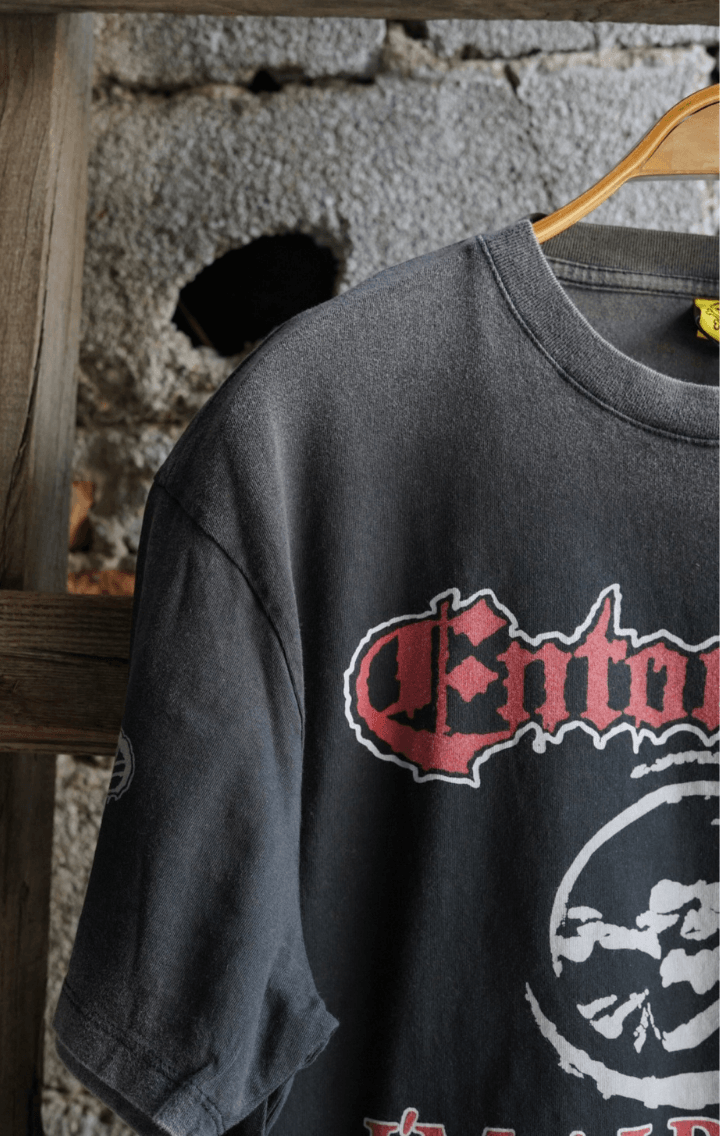 Entombed Already Dead Taş Yıkamalı Oversize Unisex Tshirt